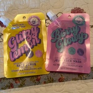 Glitzy Lemon Face Scrub - Yellow Berry Glowy